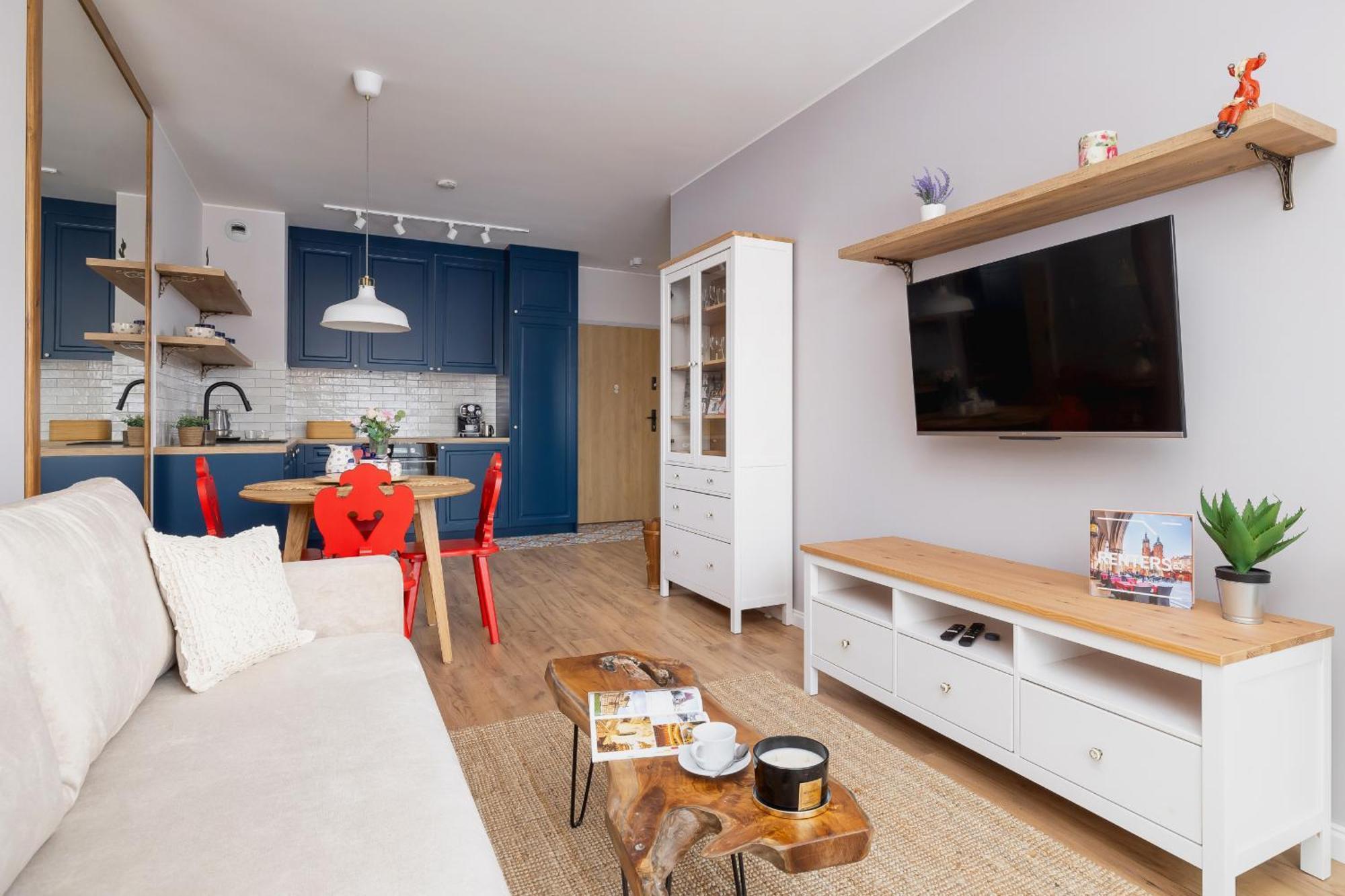 Prandoty Beautiful Apartment With Balcony Cracow By Renters Prestige 크라쿠프 외부 사진